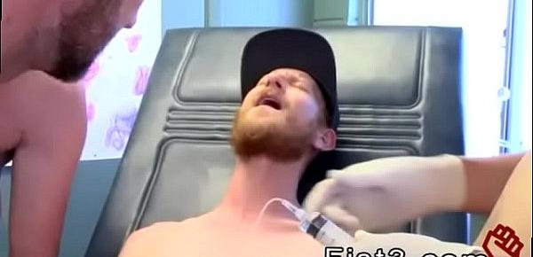  Ass fisting gay first time First Time Saline Injection for Caleb